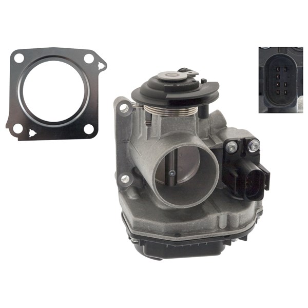 Gasspjäll/Spjällhus 12V Febi bilstein 104108 FEBI BILSTEIN