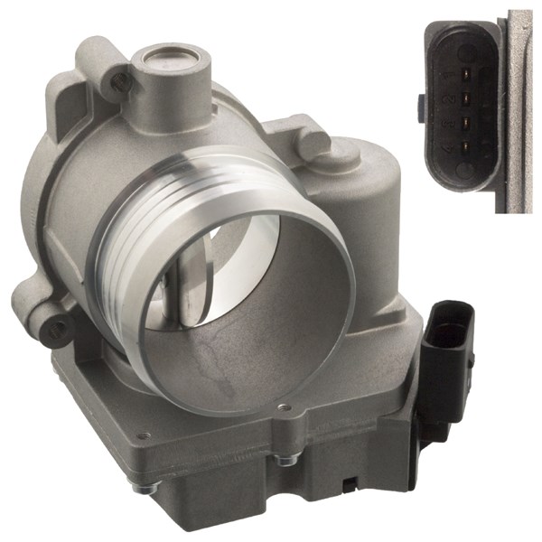 Gasspjäll/Spjällhus Febi bilstein 104684 FEBI BILSTEIN