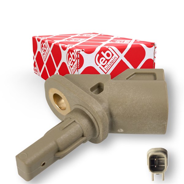 ABS-givare, Sensor, hjulvarvtal, framaxel höger, framaxel vänster FEBI BILSTEIN
