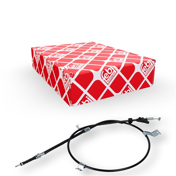 Vajer, parkeringsbroms, Höger bak Febi bilstein 109249 FEBI BILSTEIN