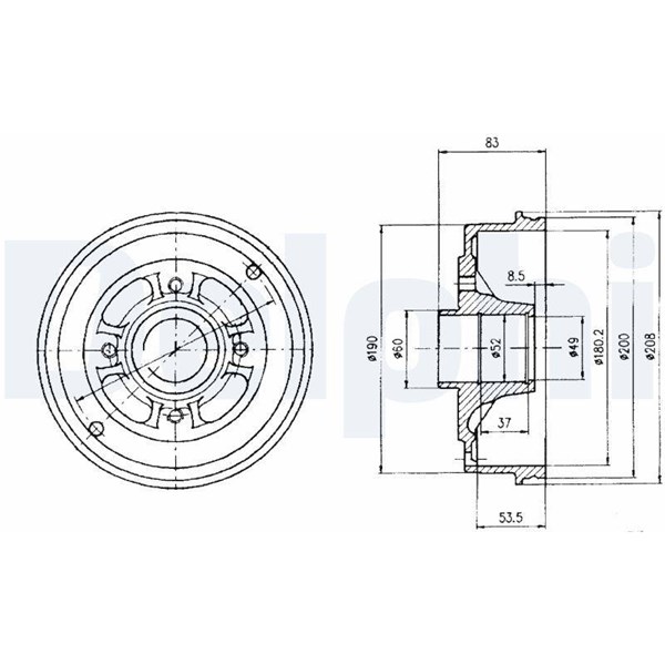 Bromstrumma, Bakaxel Delphi BF426 DELPHI