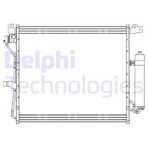 Kondensor, klimatanläggning Delphi CF20228 DELPHI