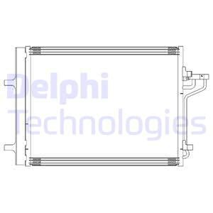 Kondensor, klimatanläggning Delphi CF20311 DELPHI