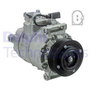 Kompressor, klimatanläggning, Bak Delphi CS20522 DELPHI