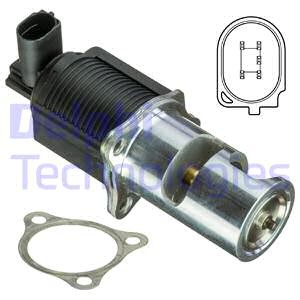 Egr-ventil 16V Delphi EG10405-12B1 DELPHI