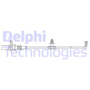 Varningssensor, bromsbeläggslitage, Bakaxel Delphi LZ0307 DELPHI