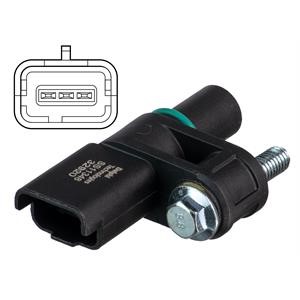 Sensor, kamaxelgivare, Insugssidan, Avgas-/utsläppssidan Delphi S DELPHI