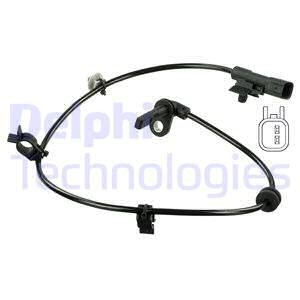 ABS-givare, Sensor, hjulvarvtal, Bakaxel, Höger, Vänster Delphi S DELPHI