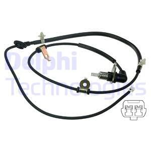 ABS-givare, Sensor, hjulvarvtal, Bakaxel, Bakaxel höger, Höger De DELPHI ABS-givare, Sensor, hjulvarvtal, Bakaxel, Bakaxel höger, Höger De DELPHI