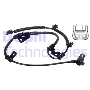 ABS-givare, Sensor, hjulvarvtal, Framaxel, Höger Delphi SS20511 DELPHI ABS-givare, Sensor, hjulvarvtal, Framaxel, Höger Delphi SS20511 DELPHI