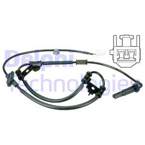 ABS-givare, Sensor, hjulvarvtal, Bakaxel vänster Delphi SS20521 DELPHI ABS-givare, Sensor, hjulvarvtal, Bakaxel vänster Delphi SS20521 DELPHI