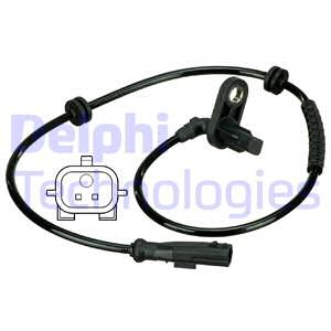 ABS-givare, Sensor, hjulvarvtal, Bakaxel, Höger Delphi SS20600 DELPHI