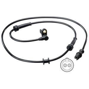 ABS-givare, Sensor, hjulvarvtal, framaxel vänster, framaxel höger DELPHI