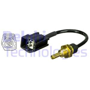 Kylvätsketemperatur-sensor, Fram, Upptill Delphi TS10493 DELPHI