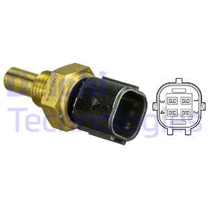 Kylvätsketemperatur-sensor, Höger fram Delphi TS10494 DELPHI