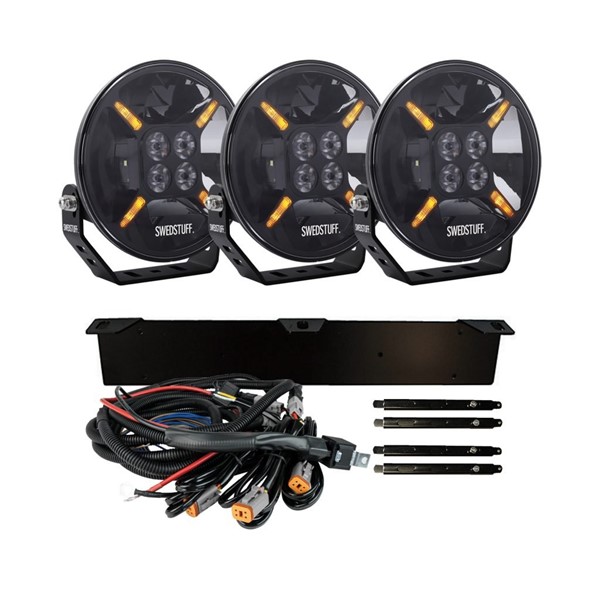 Komplett Kit 3x Ldl-01 Extraljus 9 Swedstuff 270787-KIT3 SWEDSTUFF