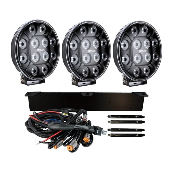 Komplett Kit 3x Ldl-04 Extraljus 9 Swedstuff 270796-KIT3 SWEDSTUFF
