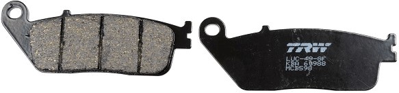 Bromsbeläggsats, Framaxel Trw Organic allround MCB598 TRW