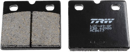 Bromsbeläggsats, Framaxel Trw Organic allround MCB617 TRW