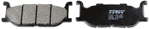 Bromsbeläggsats, Framaxel Trw Organic allround MCB640 TRW