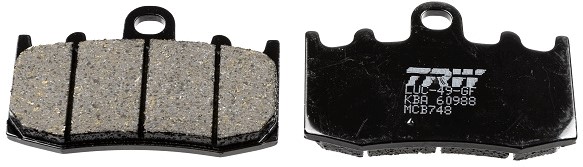 Bromsbeläggsats, Framaxel Trw Organic allround MCB748 TRW