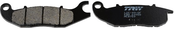 Bromsbeläggsats, Framaxel Trw Organic allround MCB759 TRW