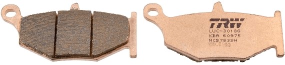 Bromsbeläggsats, Bakaxel Trw Sinter carbon racing MCB783SH TRW