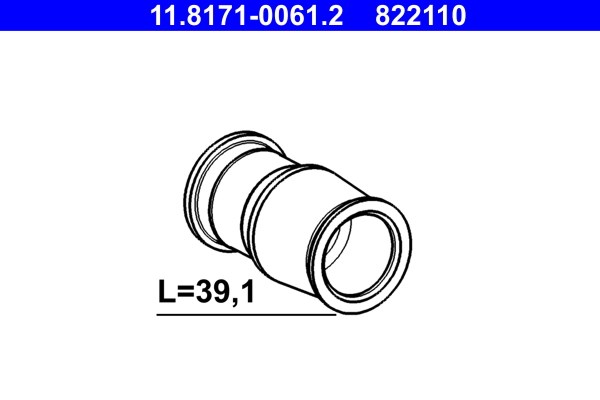 Styrhylsa, bromsok, Framaxel, Bakaxel Ate 11.8171-0061.2 ATE