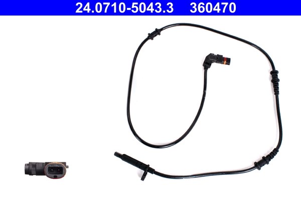 ABS-givare, Sensor, hjulvarvtal, Framaxel Ate 24.0710-5043.3 ATE ABS-givare, Sensor, hjulvarvtal, Framaxel Ate 24.0710-5043.3 ATE