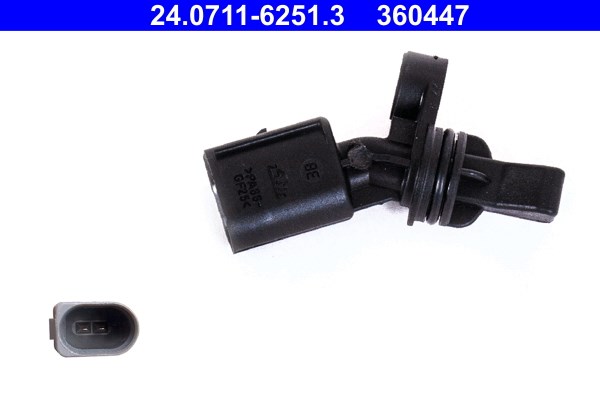 ABS-givare, Sensor, hjulvarvtal, Bakaxel vänster Ate 24.0711-6251 ATE ABS-givare, Sensor, hjulvarvtal, Bakaxel vänster Ate 24.0711-6251 ATE