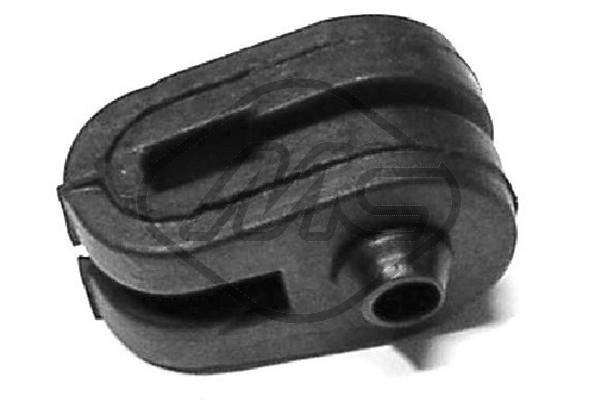 Gummiupphängning, ljuddämpare Metalcaucho 02763 Metalcaucho