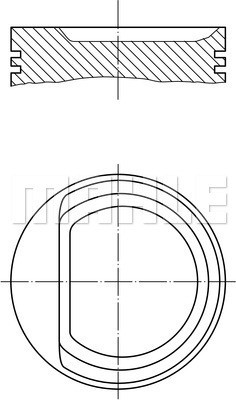 Kolv Mahle 010 29 02 MAHLE
