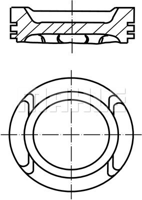 Kolv Mahle 030 60 13 MAHLE