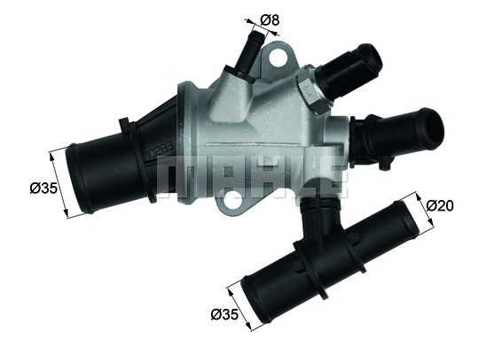 Termostat, kylvätska Mahle Behr TI 170 88 MAHLE Termostat, kylvätska Mahle Behr TI 170 88 MAHLE