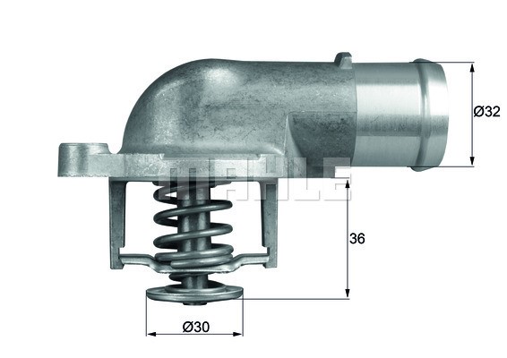 Termostat, kylvätska Mahle Behr TI 212 87D MAHLE