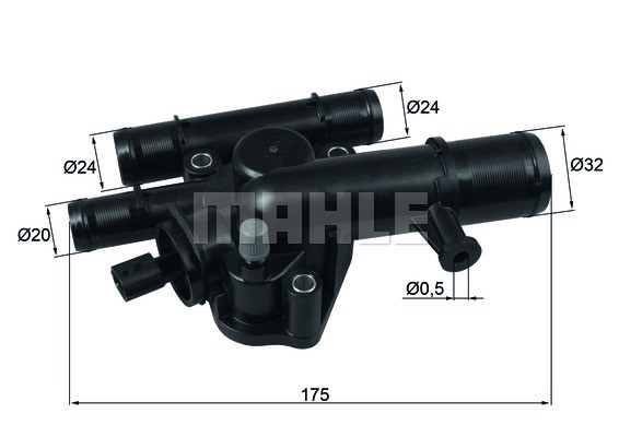 Termostat, kylvätska Mahle Behr TI 243 89 MAHLE
