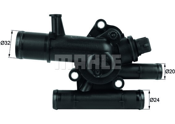 Termostat, kylvätska Mahle Behr TI 38 89 MAHLE