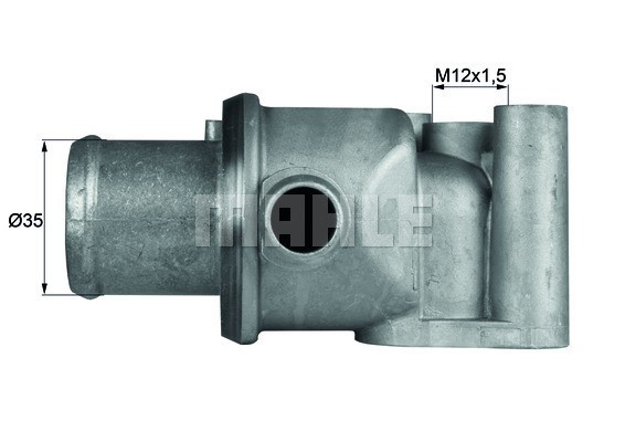 Termostat, kylvätska Mahle Behr TI 77 87D MAHLE