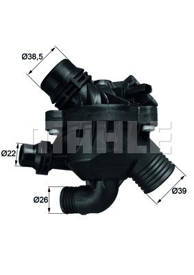 Termostat, kylvätska Mahle Behr TM 30 97 MAHLE