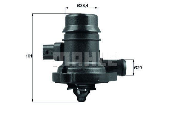 Termostat, kylvätska Mahle Behr TM 36 103 MAHLE