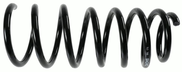 Spiralfjäder, Bakaxel SACHS