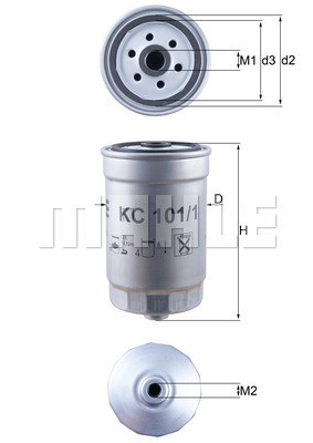 Bränslefilter KNECHT