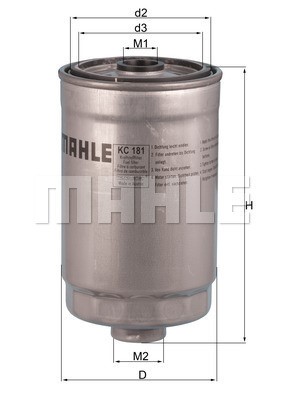 Bränslefilter Knecht KC 181 KNECHT