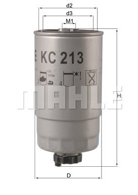 Bränslefilter Knecht KC 213 KNECHT