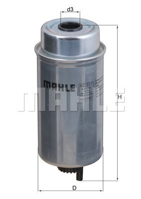 Bränslefilter Knecht KC 227 KNECHT