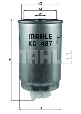 Bränslefilter Knecht KC 487 KNECHT