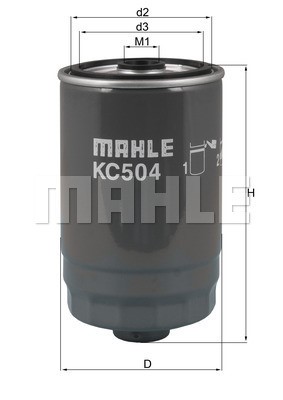 Bränslefilter Knecht KC 504 KNECHT