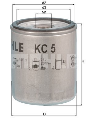 Bränslefilter KNECHT