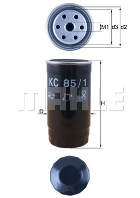 Bränslefilter Knecht KC 85/1 KNECHT