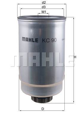 Bränslefilter Knecht KC 90 KNECHT